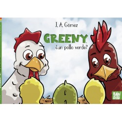 Greeny, un pollo verde